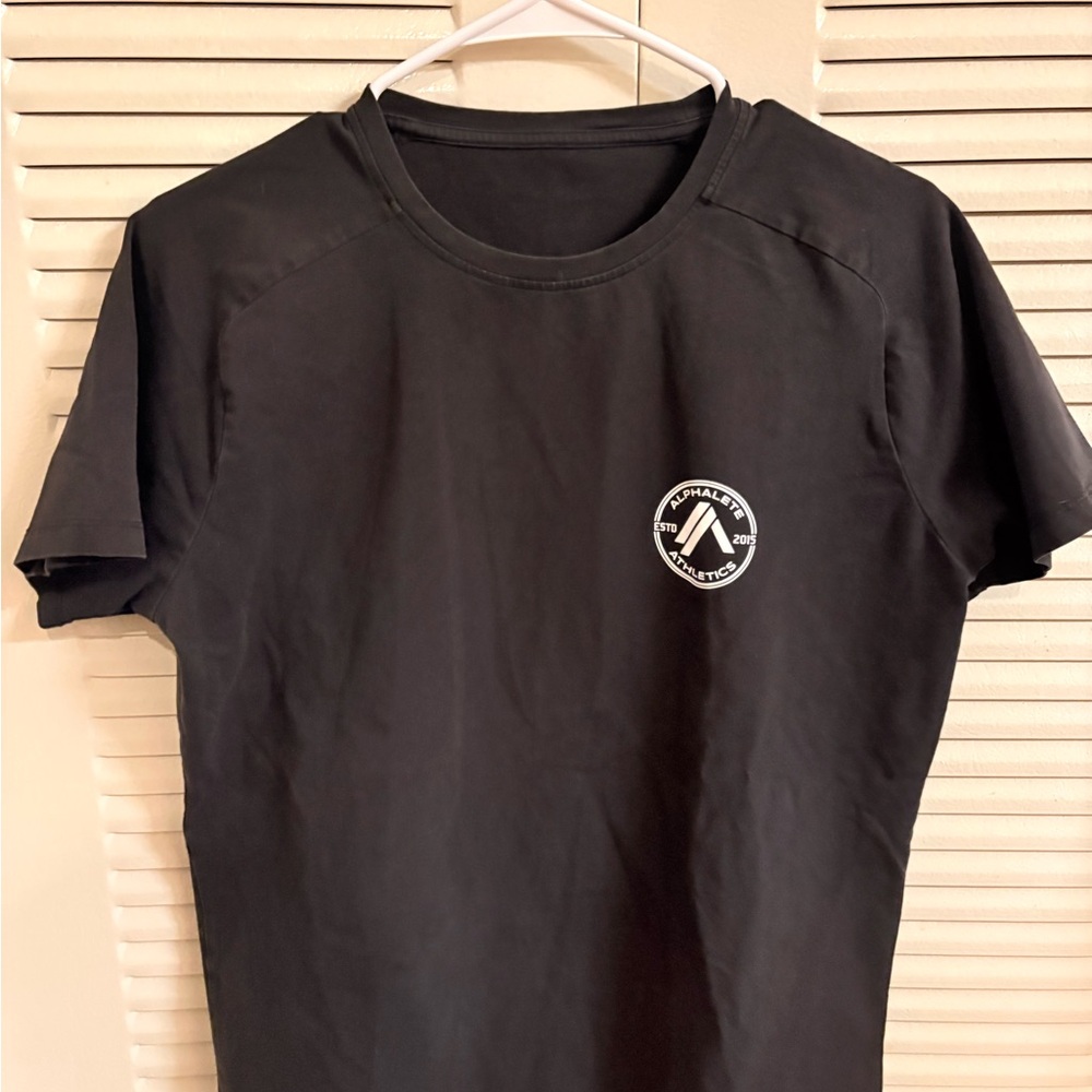 Alphalete Black Short Sleeve Tee